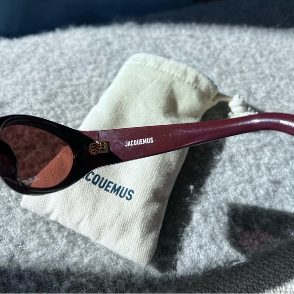 Jacquemus Ovalo Oval Sunglasses - Leopard - Picture 8 of 10